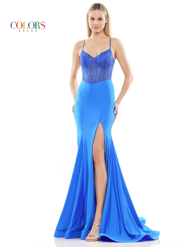 COLORS 3131 DRESS - FOSTANI