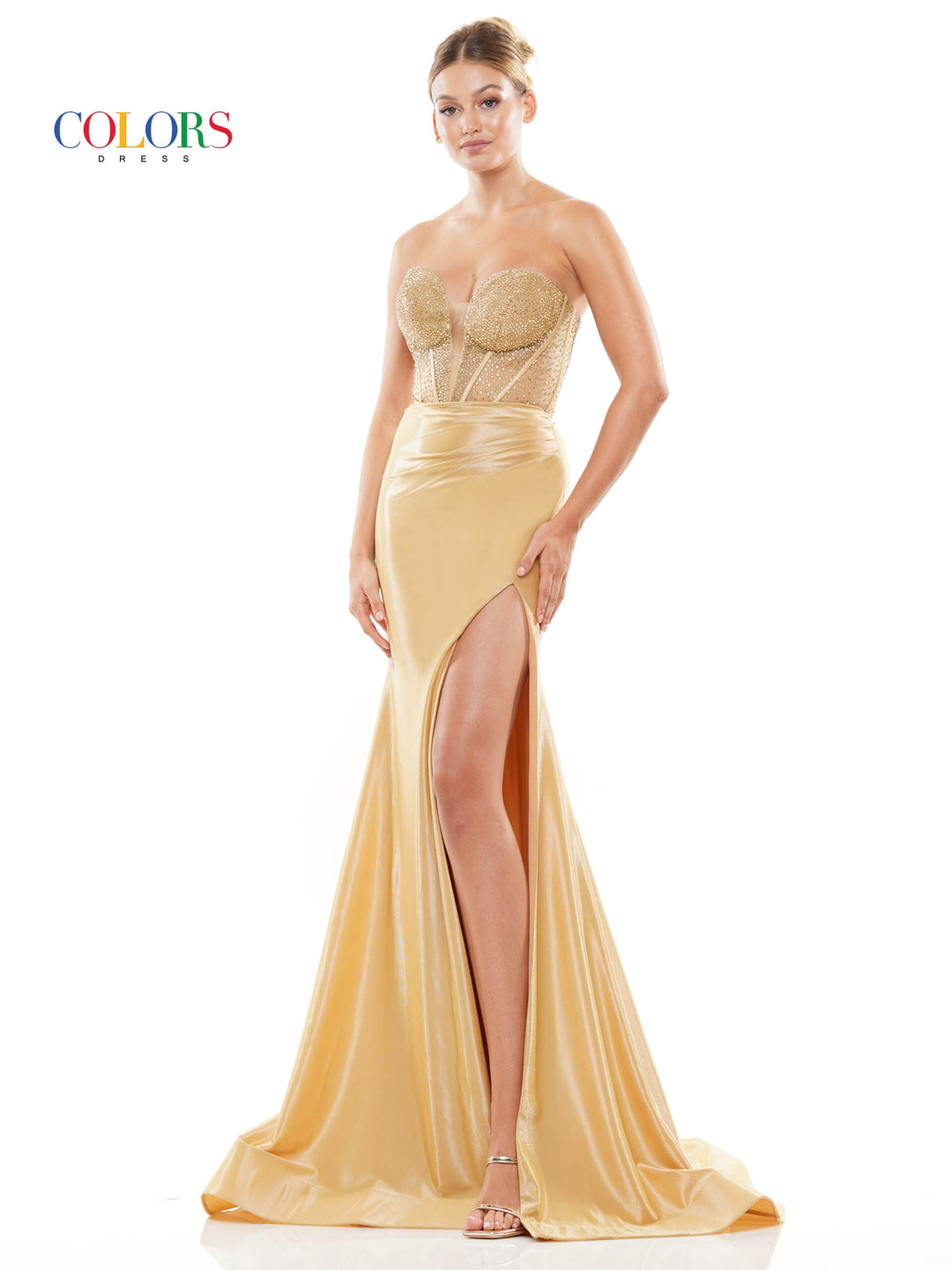 COLORS 3138 DRESS - FOSTANI