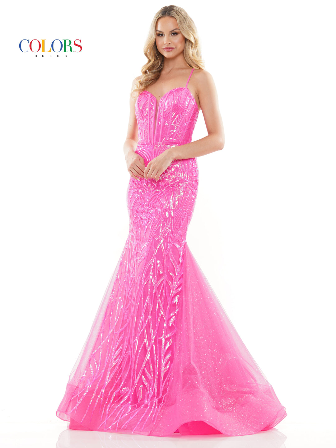 COLORS 3203 DRESS - FOSTANI