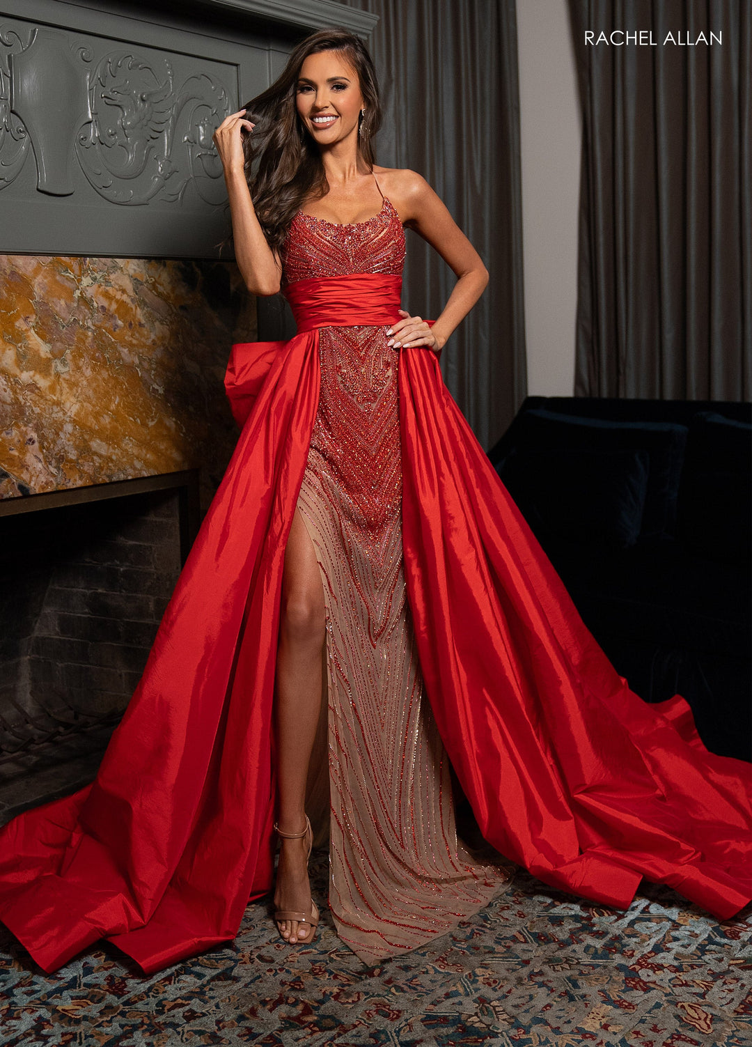 Rachel Allan 50330 Dress - FOSTANI.com