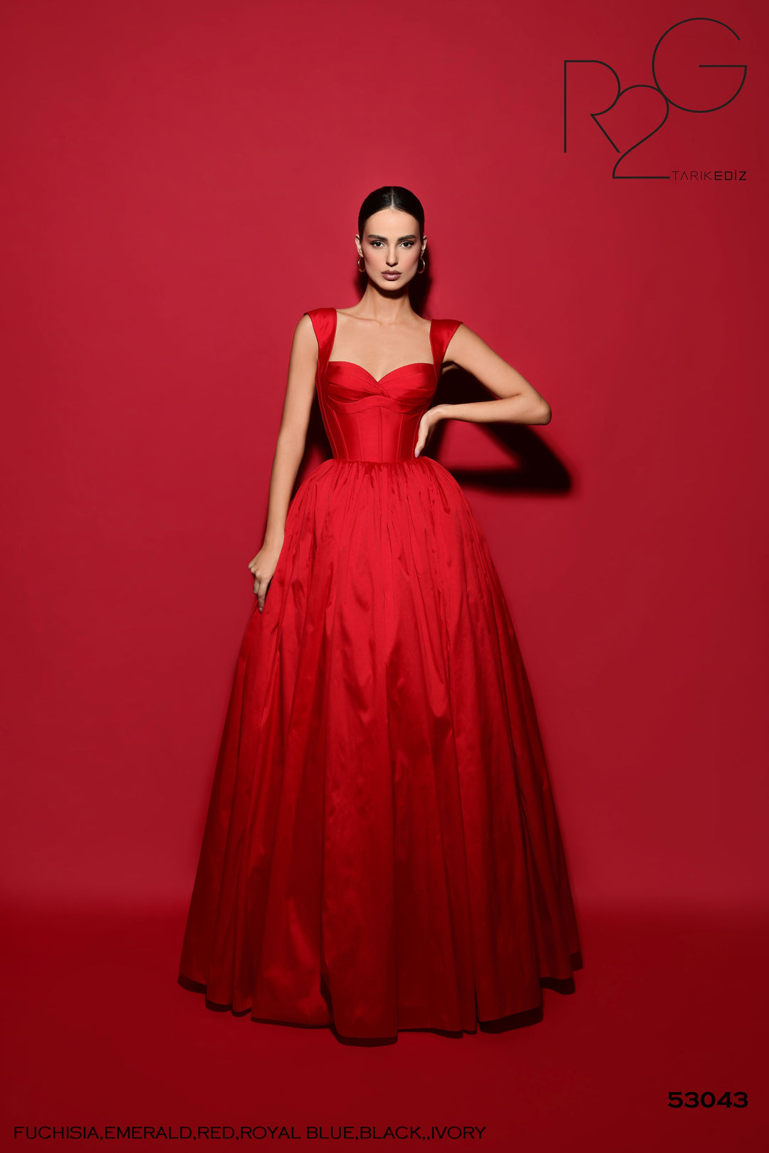 TARIK EDIZ 53043 DRESS - FOSTANI