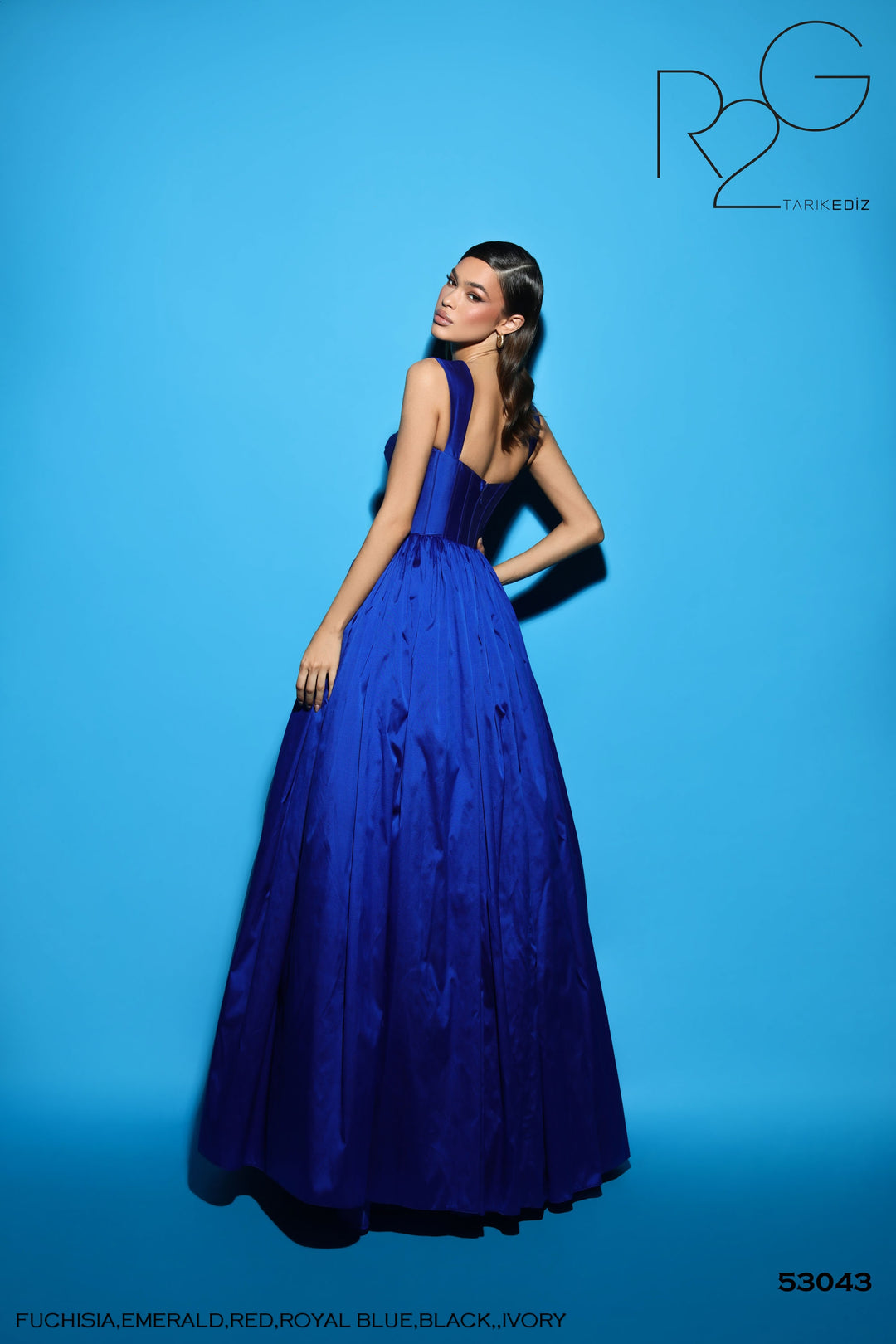 TARIK EDIZ 53043 DRESS - FOSTANI