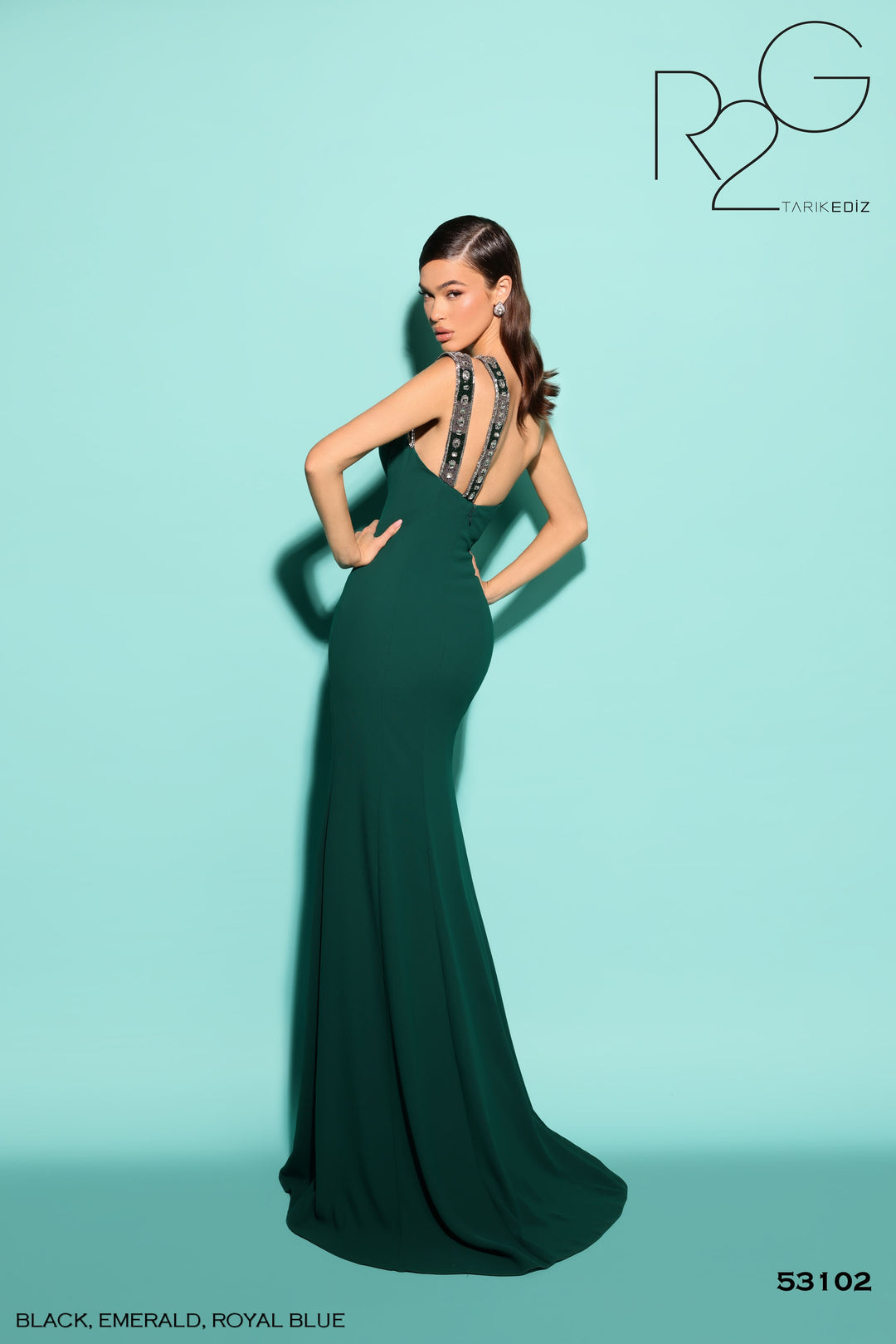 TARIK EDIZ 53102 DRESS - FOSTANI