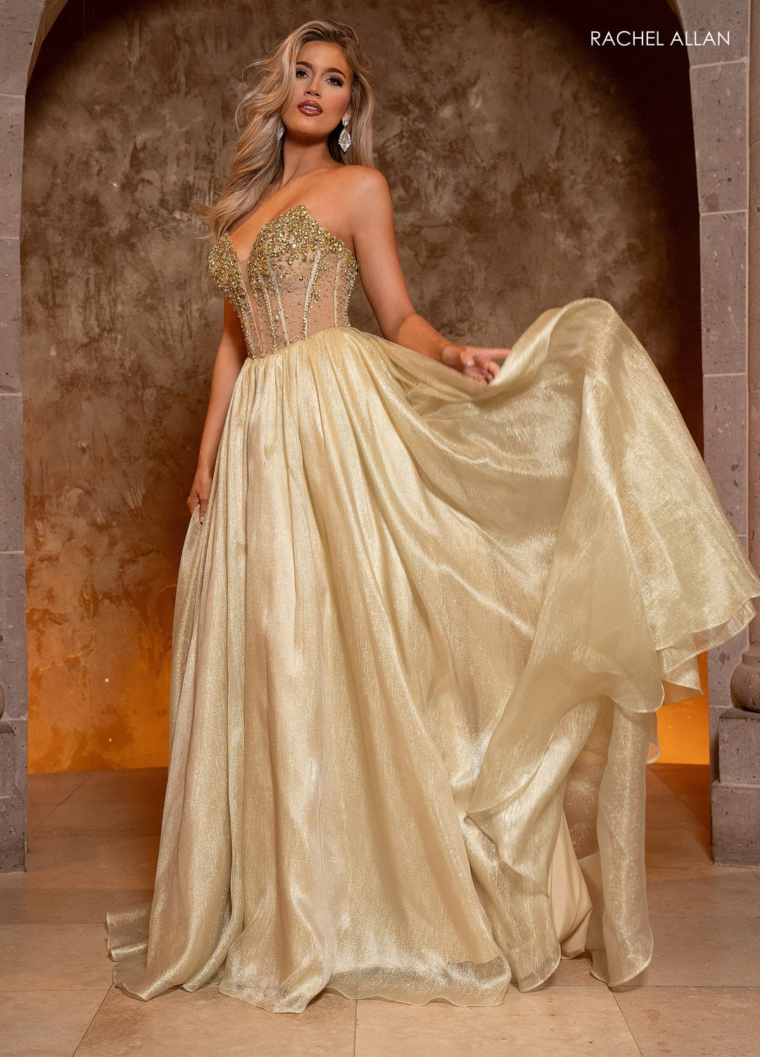 Rachel Allan 70812 Dress - FOSTANI.com
