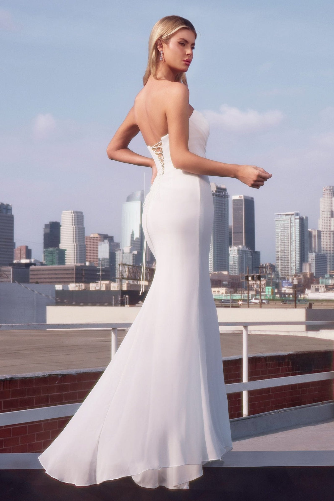 Ladivine 7434W Dress - FOSTANI.com
