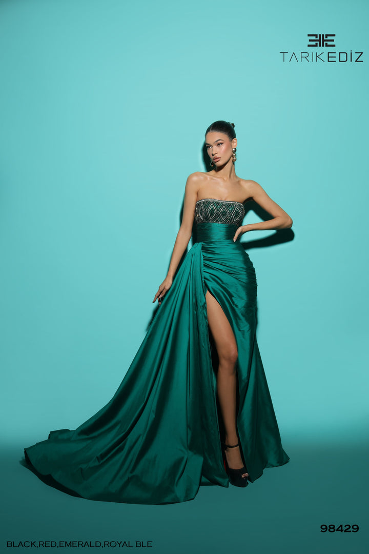 TARIK EDIZ 98429 Dress - FOSTANI