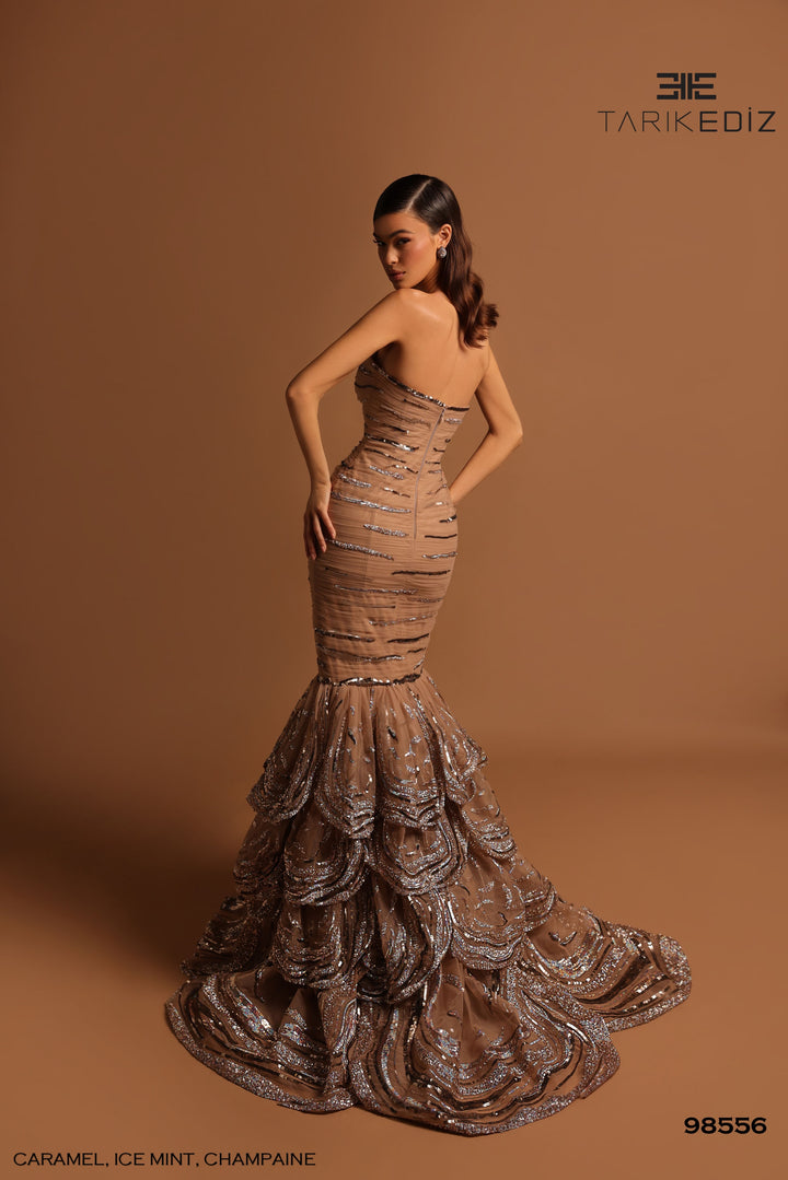 TARIK EDIZ 98556 Dress - FOSTANI