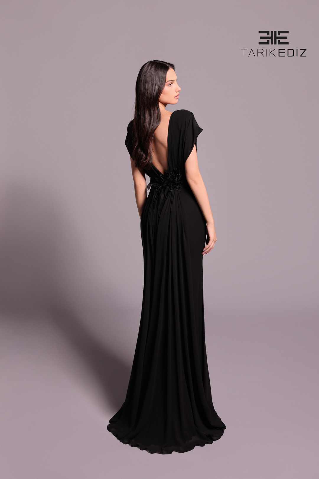 Tarik Ediz 99004 Dress - FOSTANI.com