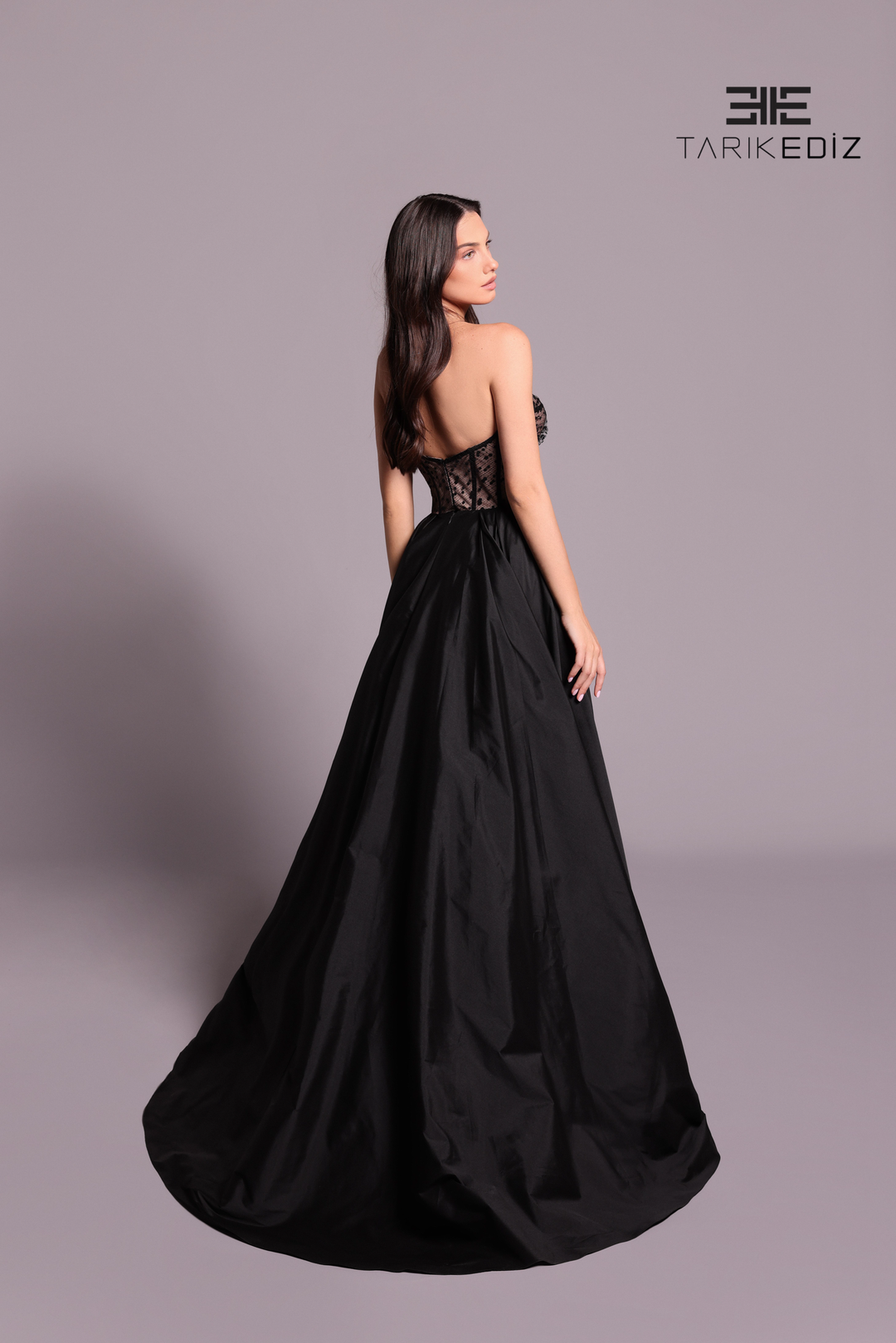 Tarik Ediz 99017 Dress - FOSTANI.com