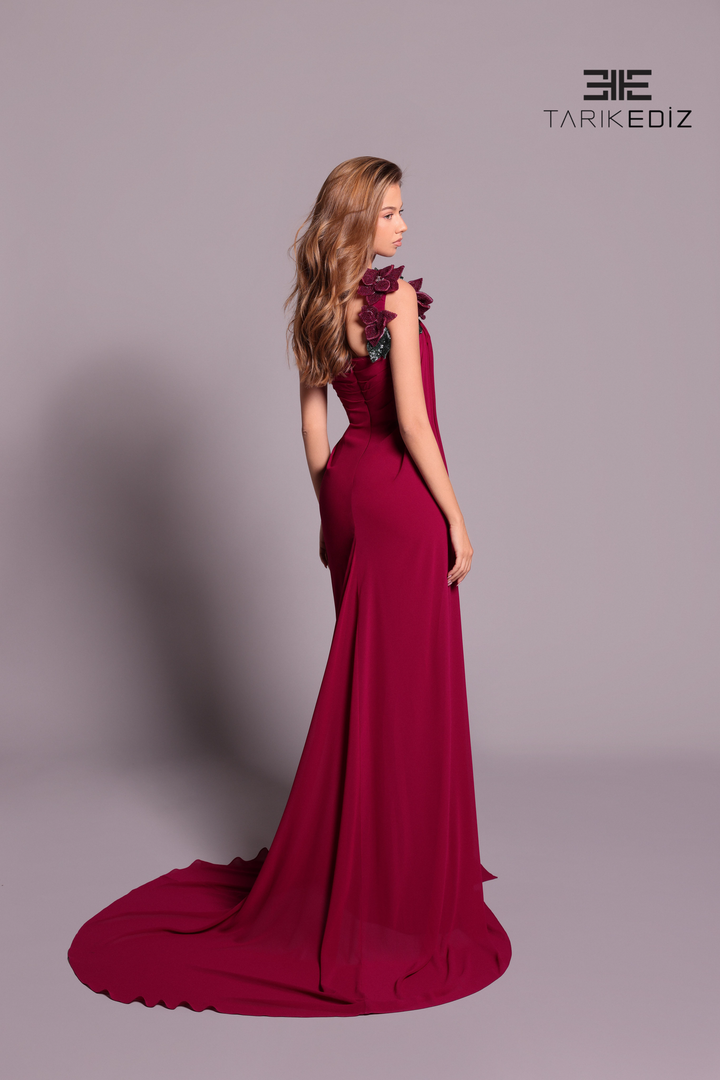 Tarik Ediz 99036 Dress - FOSTANI.com