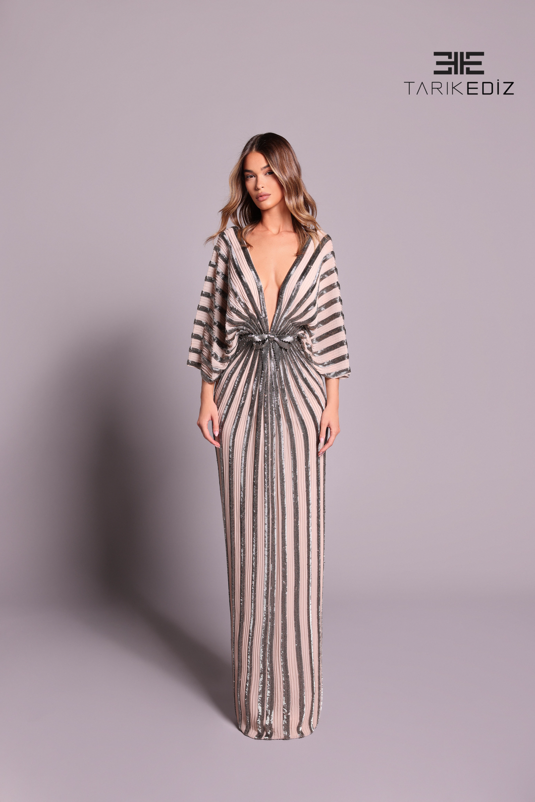 Tarik Ediz 99043 Dress - FOSTANI.com