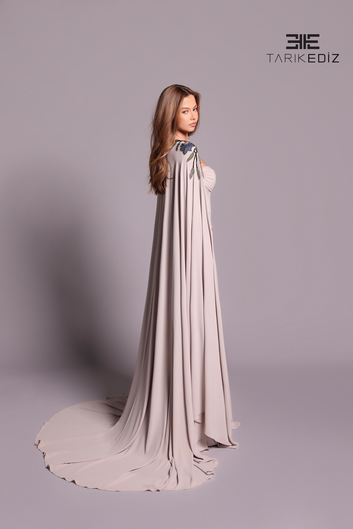 Tarik Ediz 99069 Dress - FOSTANI.com