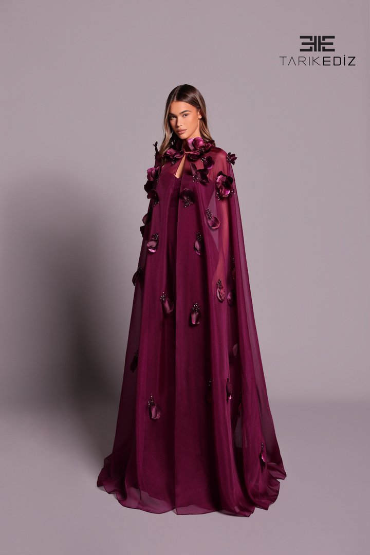 Tarik Ediz 99077 Dress - FOSTANI.com