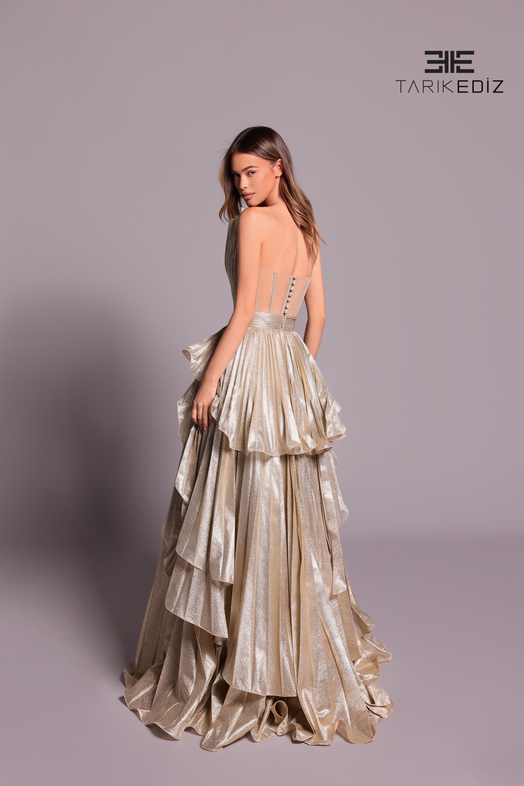 Tarik Ediz 99148 Dress - FOSTANI.com