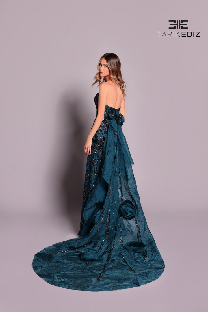 Tarik Ediz 99153 Dress - FOSTANI.com