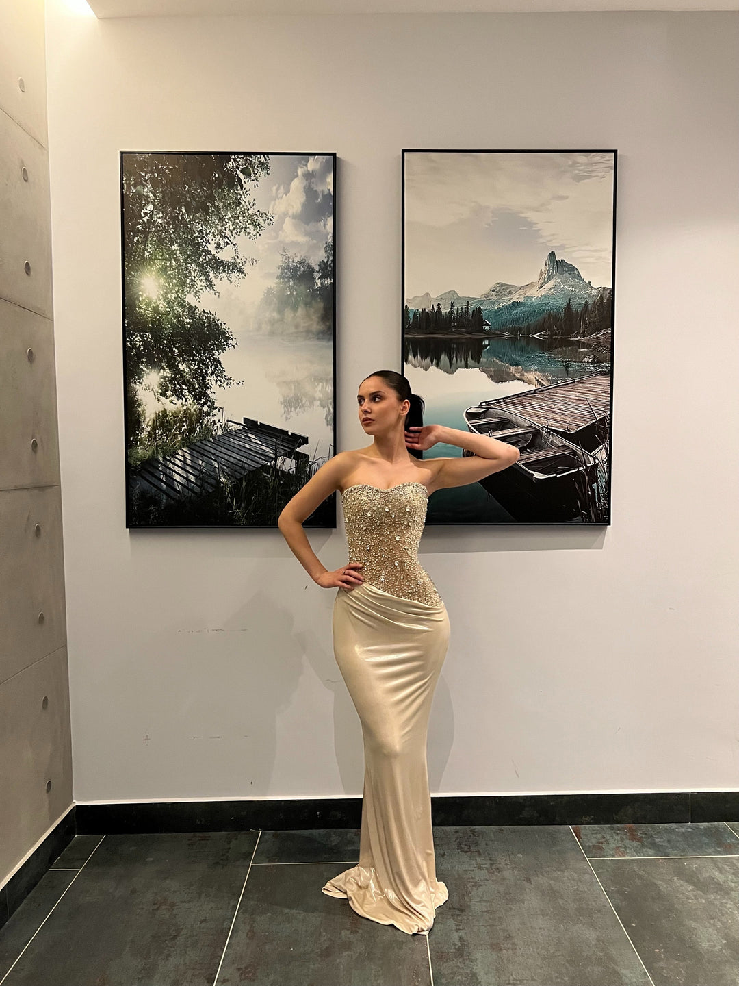 Chvmpayne CH704 Dress - FOSTANI.com