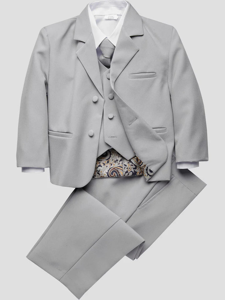 Peanut Butter Collection Joey Light Grey suit