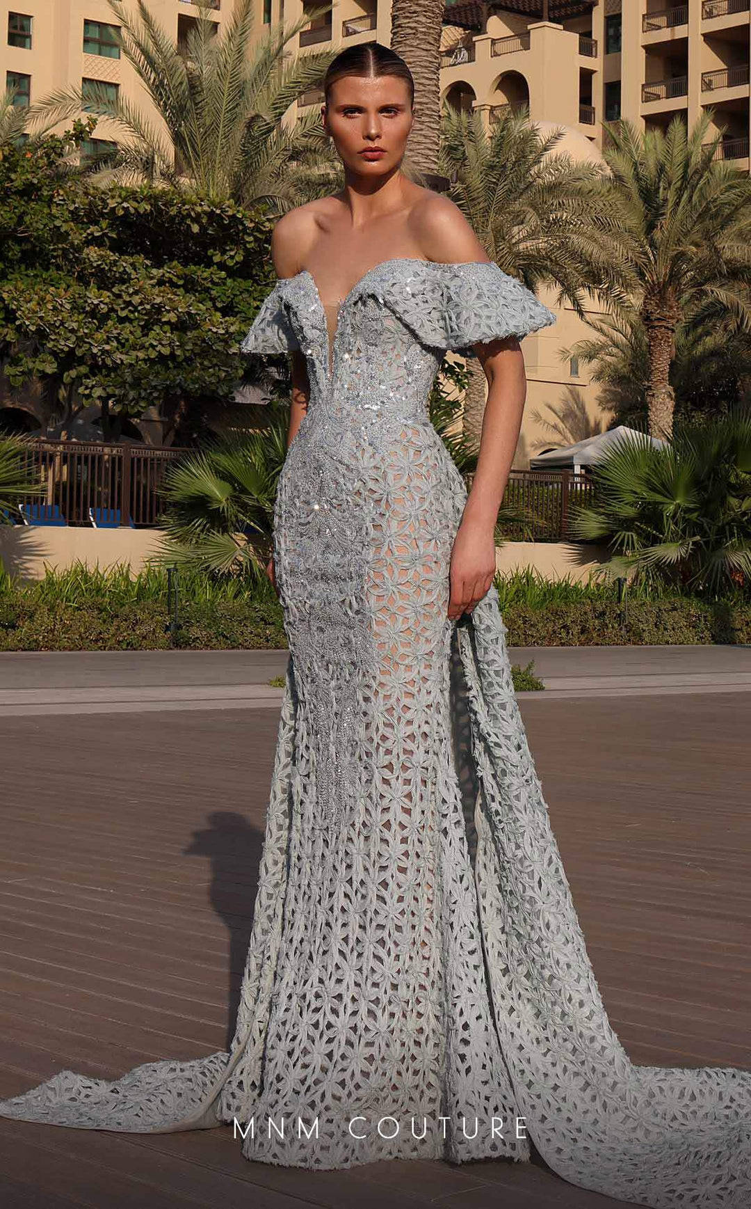 MNM COUTURE K4133 DRESS - FOSTANI