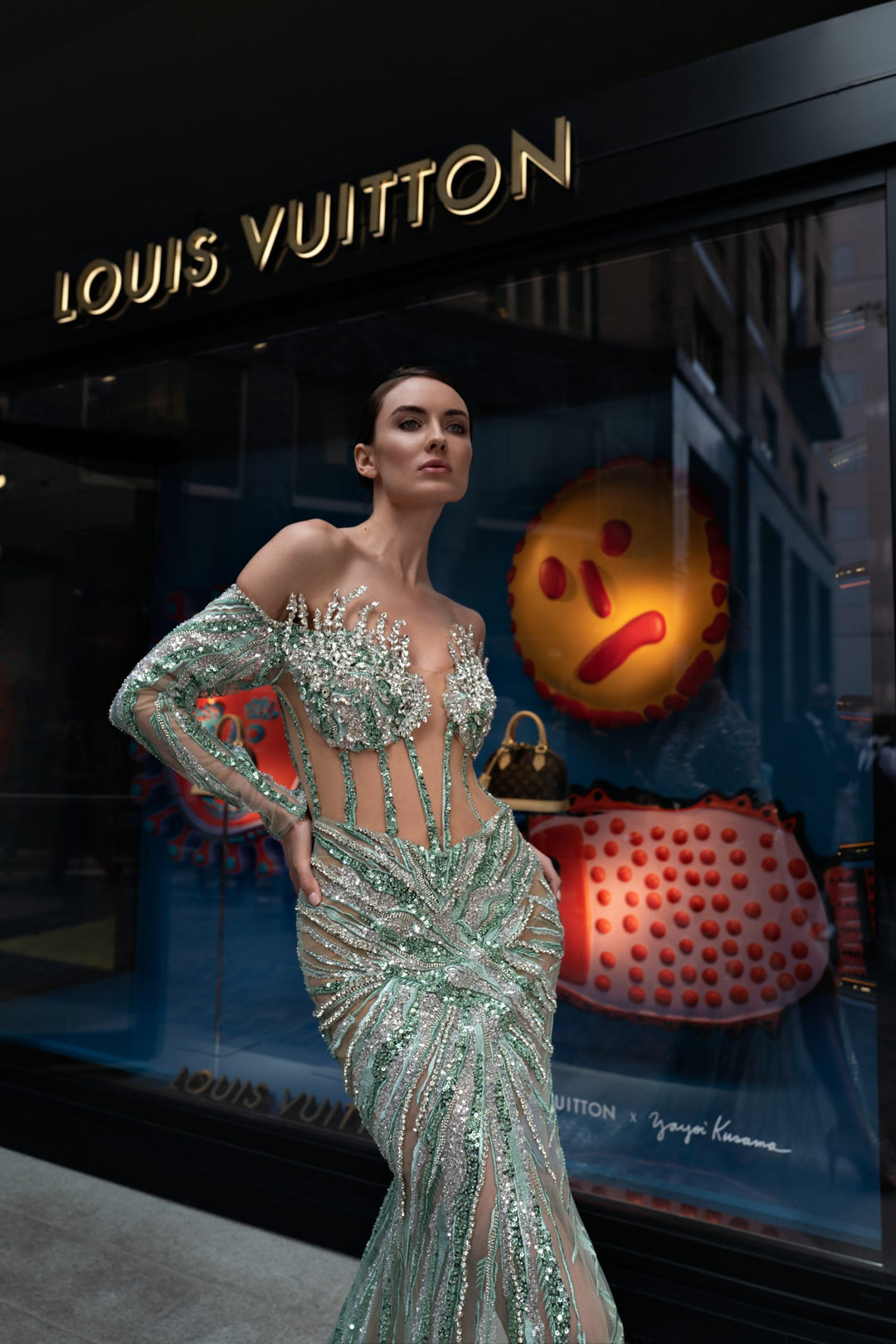 Chvmpayne CH310 Dress - FOSTANI.com