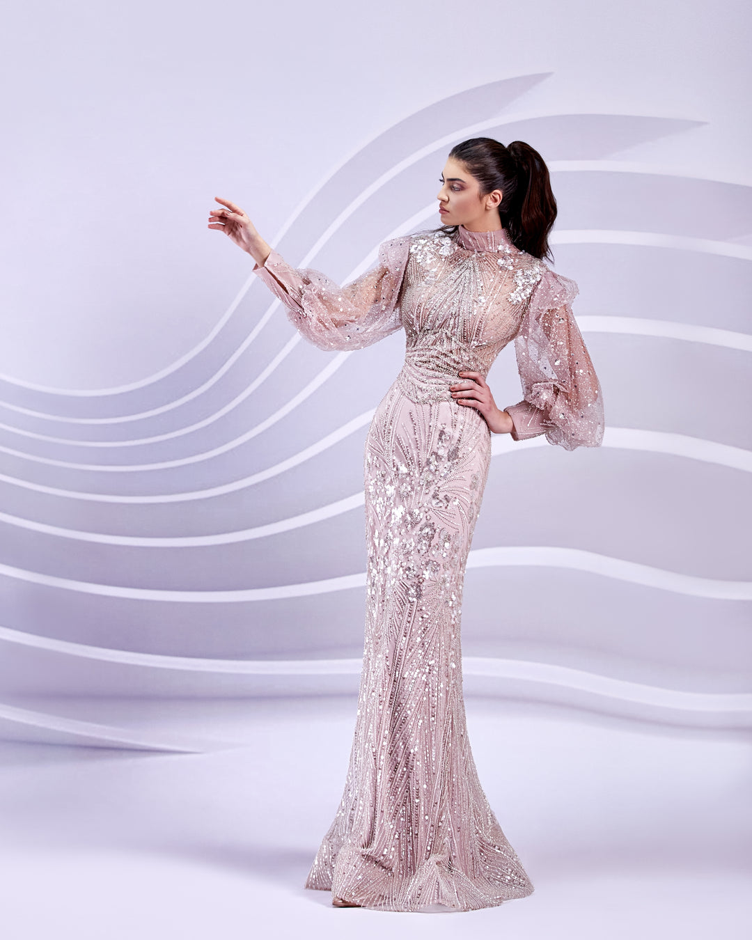 MODESSA COUTURE M20313 DRESS - FOSTANI