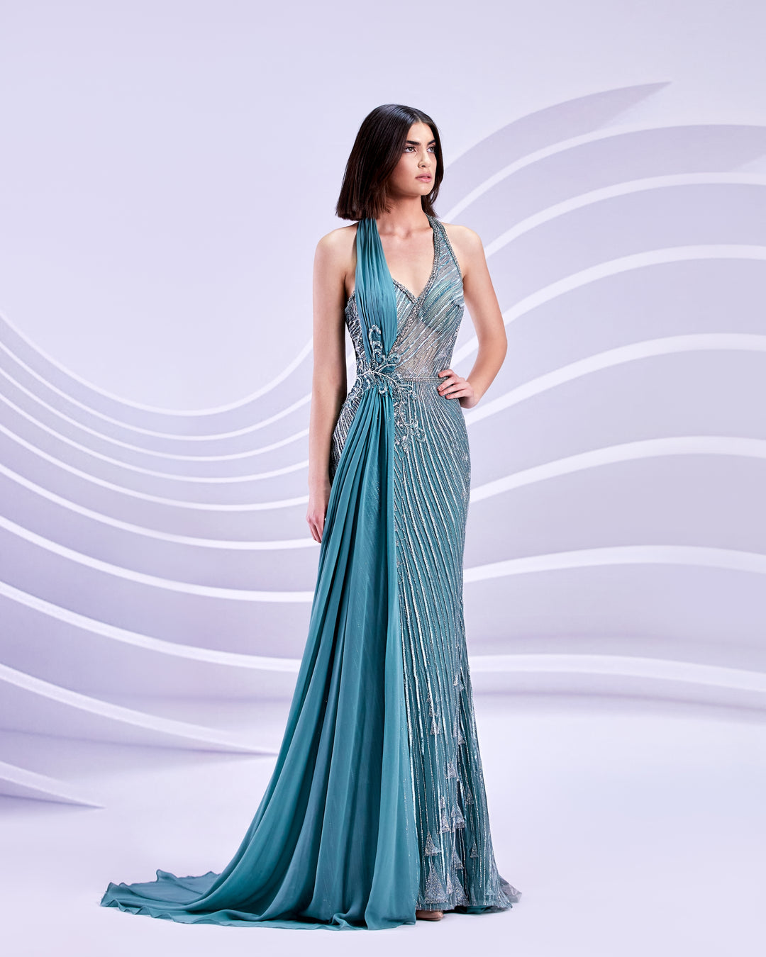 MODESSA COUTURE M20317 DRESS - FOSTANI