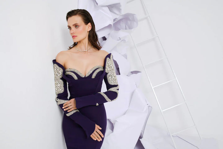 Fouad Sarkis 2858 Dress - FOSTANI.com
