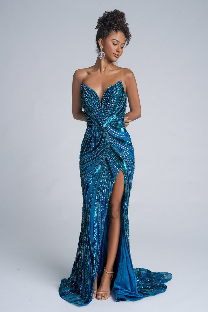 Portia and Scarlett PS25984C DRESS - FOSTANI.com