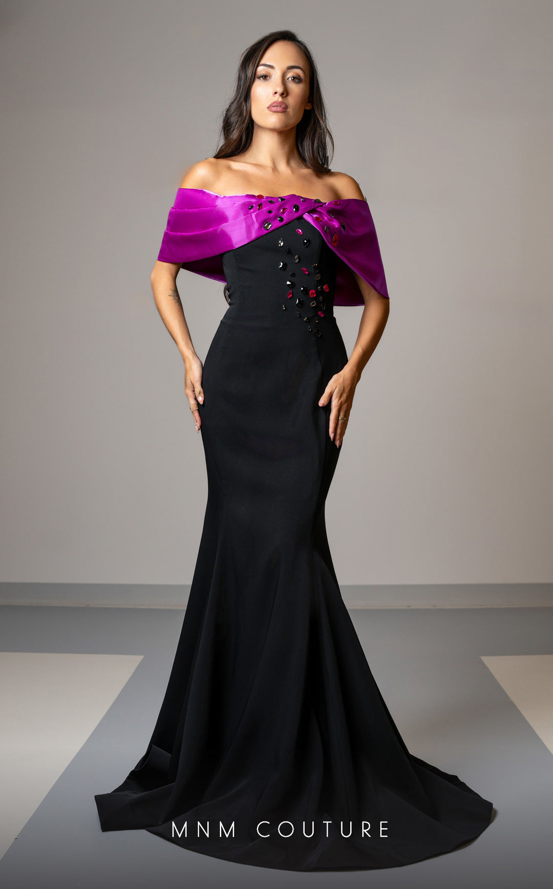 MNM COUTURE V07388 DRESS