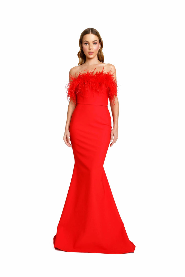 Nicole Bakti 7246 Evening Dress - FOSTANI