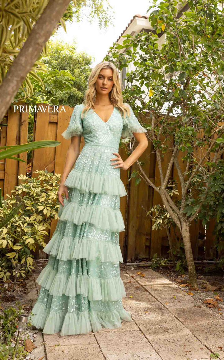 Primavera  12017 Dress - FOSTANI