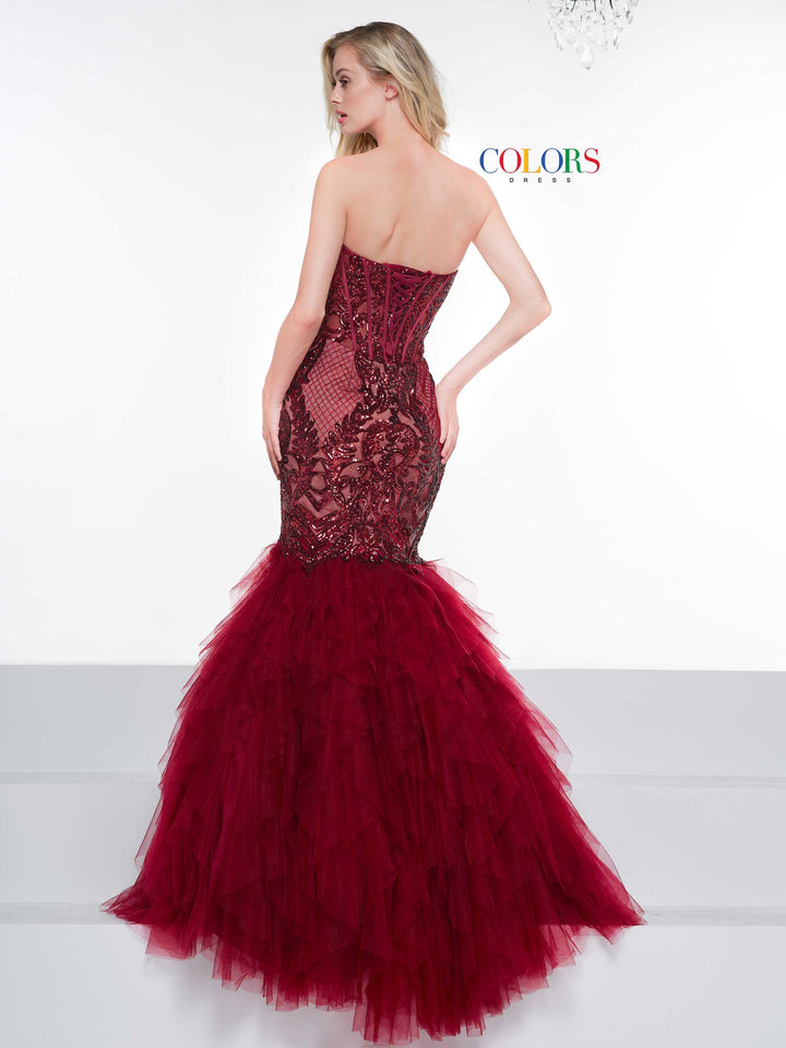 COLORS DRESS 2067 Dress - FOSTANI.com