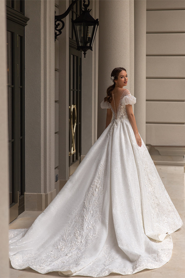 Maria Anette 5320 with Veil - FOSTANI