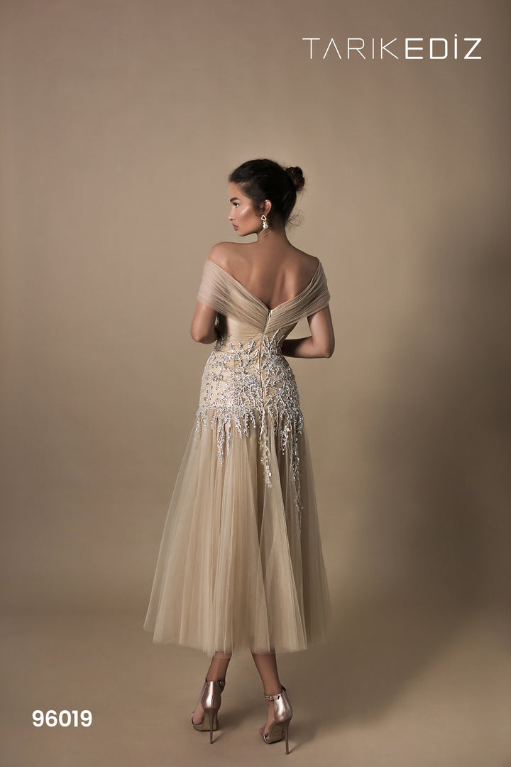 Tarik Ediz 96019 Dress - FOSTANI.com