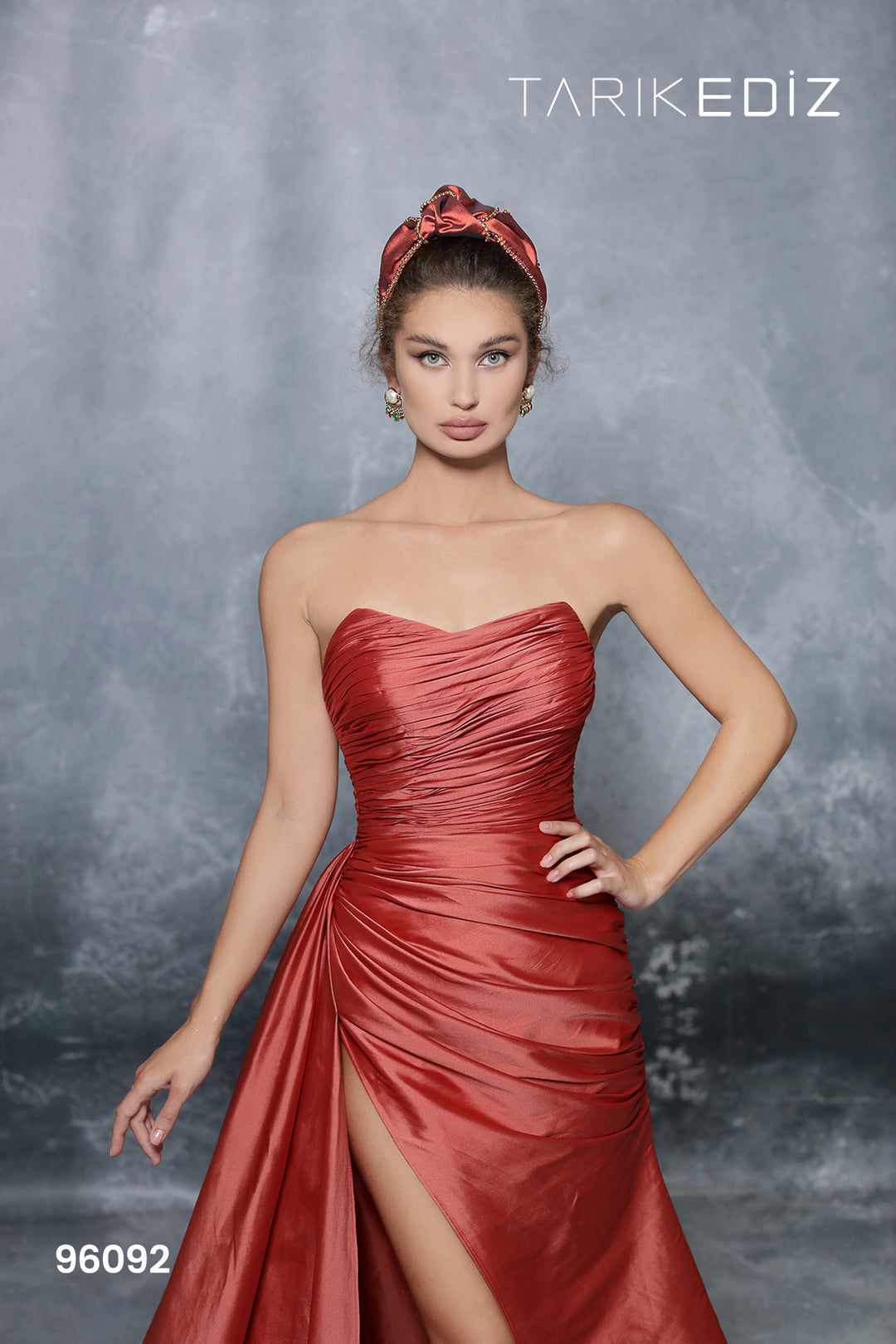 Tarik Ediz 96092 Dress - FOSTANI.com