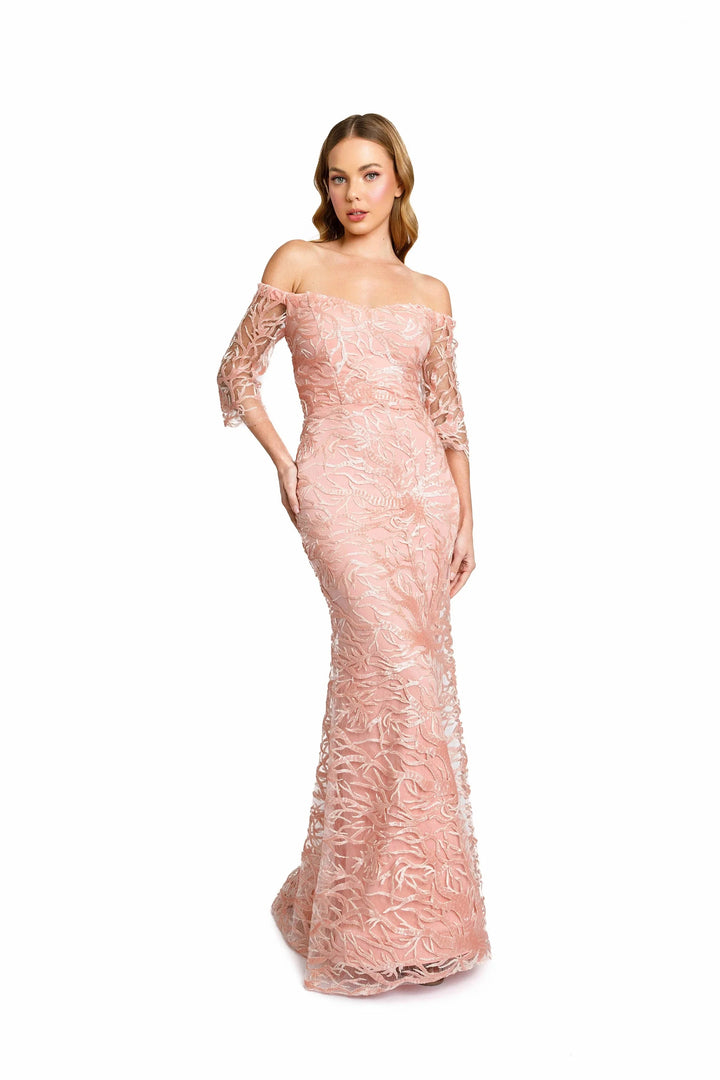 Nicole Bakti 7173 Evening Dress - FOSTANI