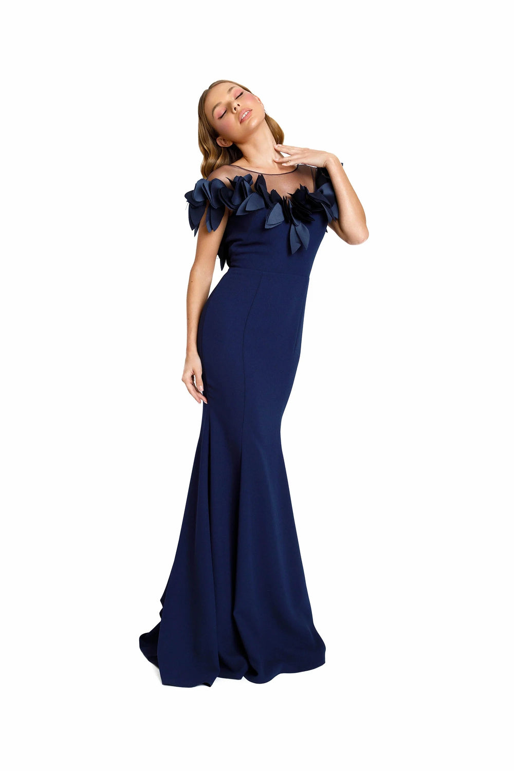 Nicole Bakti 604L Evening Dress - FOSTANI