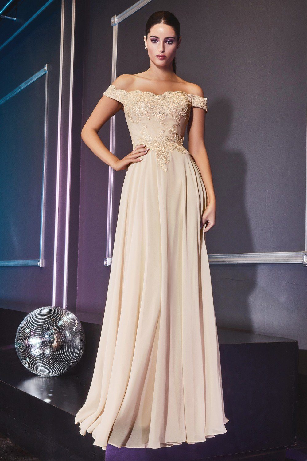 Cinderella Divine LA7258 Dress - FOSTANI